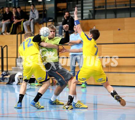 Handball Bundesliga. HC Kaernten gegen UHC Hollabrunn. Anze Kljajic (HCK). Viktring, am 30.11.2013.
Foto: Kuess
---
pressefotos, pressefotografie, kuess, qs, qspictures, sport, bild, bilder, bilddatenbank