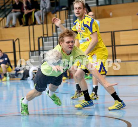 Handball Bundesliga. HC Kaernten gegen UHC Hollabrunn. Christopher Dovjak (HCK). Viktring, am 30.11.2013.
Foto: Kuess
---
pressefotos, pressefotografie, kuess, qs, qspictures, sport, bild, bilder, bilddatenbank