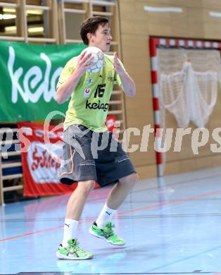 Handball Bundesliga. HC Kaernten gegen UHC Hollabrunn. Matthias Kuchling  (HCK). Viktring, am 30.11.2013.
Foto: Kuess
---
pressefotos, pressefotografie, kuess, qs, qspictures, sport, bild, bilder, bilddatenbank