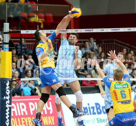 Volleyball Champions League. SK Posijilnica Aich/Dob gegen Zenit Kazan. Andrej Grut (Aich/Dob). Klagenfurt, am 3.12.2013.
Foto: Kuess
---
pressefotos, pressefotografie, kuess, qs, qspictures, sport, bild, bilder, bilddatenbank