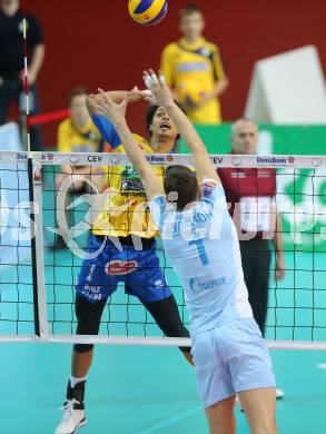 Volleyball Champions League. SK Posijilnica Aich/Dob gegen Zenit Kazan. Valdir Sequeira (Aich/Dob). Klagenfurt, am 3.12.2013.
Foto: Kuess
---
pressefotos, pressefotografie, kuess, qs, qspictures, sport, bild, bilder, bilddatenbank