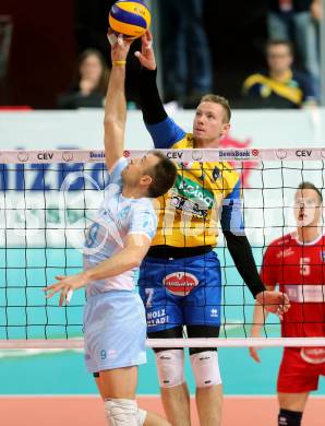 Volleyball Champions League. SK Posijilnica Aich/Dob gegen Zenit Kazan. Stanislaw Wawrzynczyk (Aich/Dob). Klagenfurt, am 3.12.2013.
Foto: Kuess
---
pressefotos, pressefotografie, kuess, qs, qspictures, sport, bild, bilder, bilddatenbank