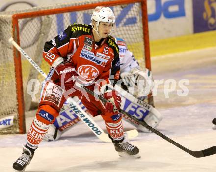 EBEL. Eishockey Bundesliga. KAC gegen EHC LIWEST Linz. Patrick Harand (KAC). Klagenfurt, am 3.12.2013
Foto: Kuess 

---
pressefotos, pressefotografie, kuess, qs, qspictures, sport, bild, bilder, bilddatenbank