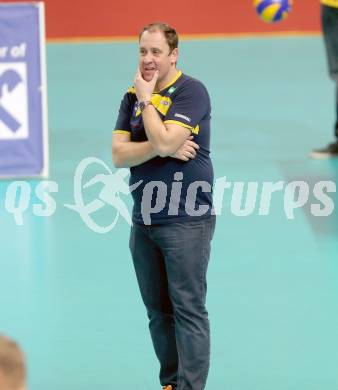 Volleyball Champions League. SK Posijilnica Aich/Dob gegen Zenit Kazan. Manager Martin Micheu (Aich/Dob). Klagenfurt, am 3.12.2013.
Foto: Kuess
---
pressefotos, pressefotografie, kuess, qs, qspictures, sport, bild, bilder, bilddatenbank