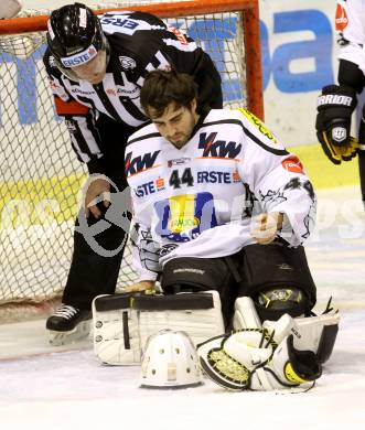 EBEL. Eishockey Bundesliga. KAC gegen Dornbirner Eishockey Club.  Dennis Adam (Dornbirn). Klagenfurt, am 8.12.2013
Foto: Kuess 

---
pressefotos, pressefotografie, kuess, qs, qspictures, sport, bild, bilder, bilddatenbank