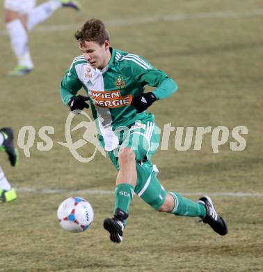 Fussball Bundesliga. RZ Pellets WAC gegen SK Rapid Wien. Louis Schaub (Rapid). Wolfsberg, 8.12.2013.
Foto: Kuess

---
pressefotos, pressefotografie, kuess, qs, qspictures, sport, bild, bilder, bilddatenbank