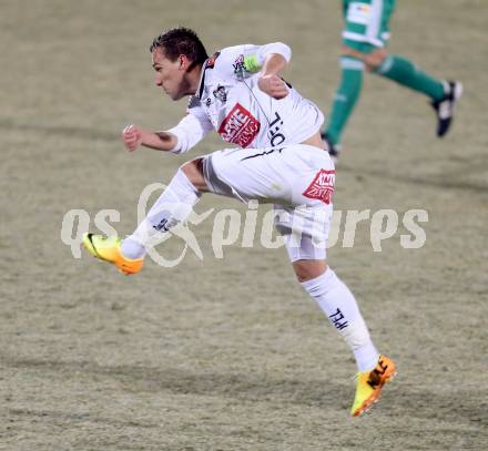 Fussball Bundesliga. RZ Pellets WAC gegen SK Rapid Wien. Michael Liendl (WAC. Wolfsberg, 8.12.2013.
Foto: Kuess

---
pressefotos, pressefotografie, kuess, qs, qspictures, sport, bild, bilder, bilddatenbank