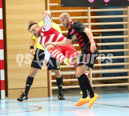 Futsal Bundesliga. Futsal Klagenfurt gegen Stella Rosa Tipp3 Wien. Nikola Andrijevic (Klagenfurt), Sasa Sormaz (Wien). Klagenfurt, am 7.12.2013.
Foto: Kuess
---
pressefotos, pressefotografie, kuess, qs, qspictures, sport, bild, bilder, bilddatenbank