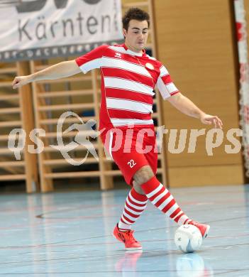 Futsal Bundesliga. Futsal Klagenfurt gegen Stella Rosa Tipp3 Wien.  Dino Cavkic (Klagenfurt). Klagenfurt, am 7.12.2013.
Foto: Kuess
---
pressefotos, pressefotografie, kuess, qs, qspictures, sport, bild, bilder, bilddatenbank