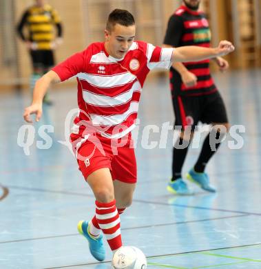 Futsal Bundesliga. Futsal Klagenfurt gegen Stella Rosa Tipp3 Wien. Vahid Muharemovic (Klagenfurt). Klagenfurt, am 7.12.2013.
Foto: Kuess
---
pressefotos, pressefotografie, kuess, qs, qspictures, sport, bild, bilder, bilddatenbank