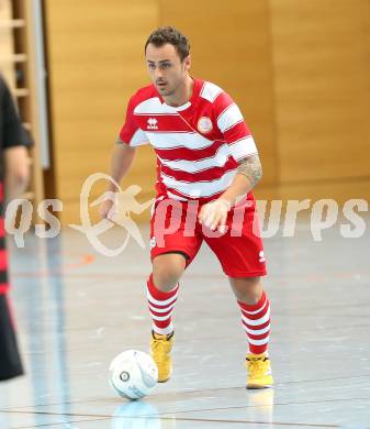 Futsal Bundesliga. Futsal Klagenfurt gegen Stella Rosa Tipp3 Wien.  Marko Petricevic (Klagenfurt). Klagenfurt, am 7.12.2013.
Foto: Kuess
---
pressefotos, pressefotografie, kuess, qs, qspictures, sport, bild, bilder, bilddatenbank