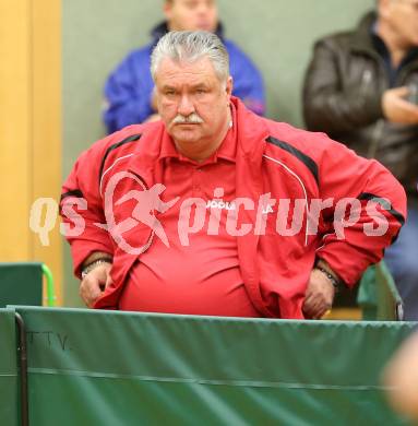 Tischtennis. Bundesliga. TTC Villacher.  Werner Feuerabend. Villach, 13.12.2013.
Foto: Kuess
---
pressefotos, pressefotografie, kuess, qs, qspictures, sport, bild, bilder, bilddatenbank