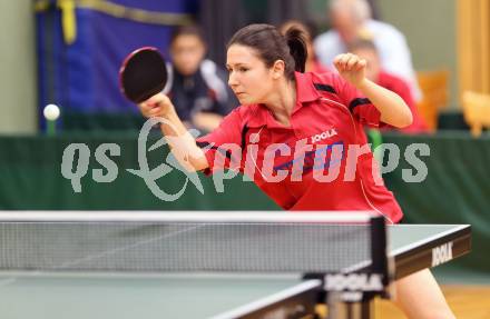 Tischtennis. Bundesliga. TTC Villacher.  Levgeniya Vasilieva. Villach, 13.12.2013.
Foto: Kuess
---
pressefotos, pressefotografie, kuess, qs, qspictures, sport, bild, bilder, bilddatenbank