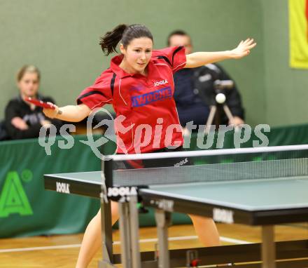 Tischtennis. Bundesliga. TTC Villacher.  Levgeniya Vasilieva. Villach, 13.12.2013.
Foto: Kuess
---
pressefotos, pressefotografie, kuess, qs, qspictures, sport, bild, bilder, bilddatenbank