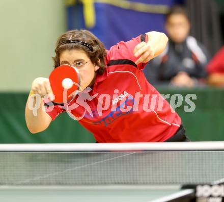 Tischtennis. Bundesliga. TTC Villacher.  SOLJA Amelie. Villach, 13.12.2013.
Foto: Kuess
---
pressefotos, pressefotografie, kuess, qs, qspictures, sport, bild, bilder, bilddatenbank