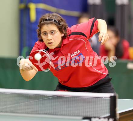 Tischtennis. Bundesliga. TTC Villacher.  SOLJA Amelie. Villach, 13.12.2013.
Foto: Kuess
---
pressefotos, pressefotografie, kuess, qs, qspictures, sport, bild, bilder, bilddatenbank