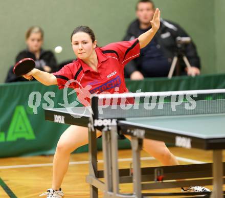 Tischtennis. Bundesliga. TTC Villacher.  Levgeniya Vasilieva. Villach, 13.12.2013.
Foto: Kuess
---
pressefotos, pressefotografie, kuess, qs, qspictures, sport, bild, bilder, bilddatenbank