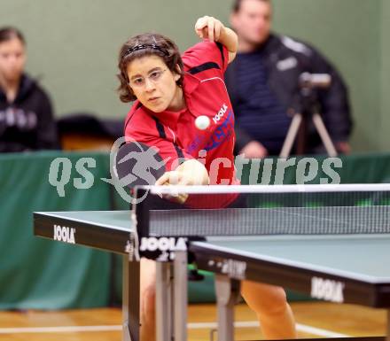 Tischtennis. Bundesliga. TTC Villacher.  SOLJA Amelie. Villach, 13.12.2013.
Foto: Kuess
---
pressefotos, pressefotografie, kuess, qs, qspictures, sport, bild, bilder, bilddatenbank