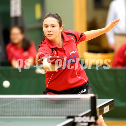 Tischtennis. Bundesliga. TTC Villacher. Levgeniya Vasilieva, (Vasilyeva Yevgeniia). Villach, 13.12.2013.
Foto: Kuess

---
pressefotos, pressefotografie, kuess, qs, qspictures, sport, bild, bilder, bilddatenbank