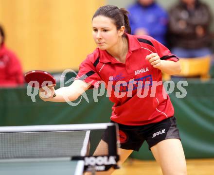 Tischtennis. Bundesliga. TTC Villacher.  Levgeniya Vasilieva. Villach, 13.12.2013.
Foto: Kuess
---
pressefotos, pressefotografie, kuess, qs, qspictures, sport, bild, bilder, bilddatenbank