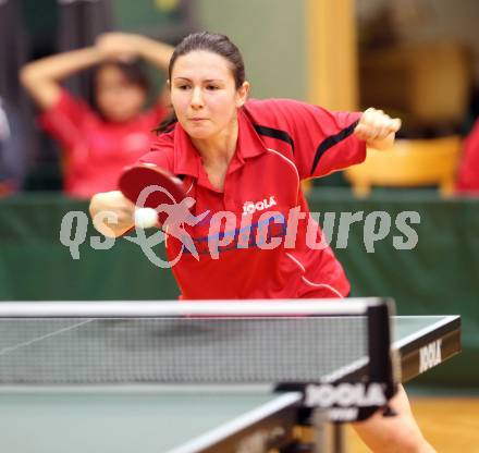 Tischtennis. Bundesliga. TTC Villacher.  Levgeniya Vasilieva. Villach, 13.12.2013.
Foto: Kuess
---
pressefotos, pressefotografie, kuess, qs, qspictures, sport, bild, bilder, bilddatenbank