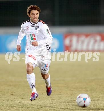 Fussball Bundesliga. RZ Pellets WAC gegen SK Puntigamer Sturm Graz.. Joachim Standfest (WAC). Wolfsberg, 11.12.2013.
Foto: Kuess

---
pressefotos, pressefotografie, kuess, qs, qspictures, sport, bild, bilder, bilddatenbank