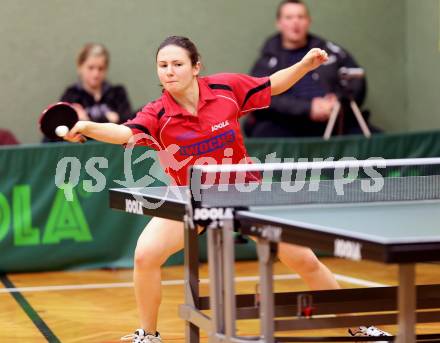 Tischtennis. Bundesliga. TTC Villacher.  Levgeniya Vasilieva. Villach, 13.12.2013.
Foto: Kuess
---
pressefotos, pressefotografie, kuess, qs, qspictures, sport, bild, bilder, bilddatenbank