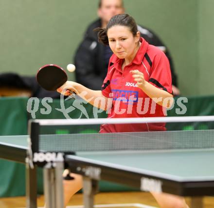 Tischtennis. Bundesliga. TTC Villacher.  Levgeniya Vasilieva. Villach, 13.12.2013.
Foto: Kuess
---
pressefotos, pressefotografie, kuess, qs, qspictures, sport, bild, bilder, bilddatenbank