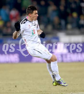 Fussball Bundesliga. RZ Pellets WAC gegen SK Puntigamer Sturm Graz.. Sandro Gotal (WAC). Wolfsberg, 11.12.2013.
Foto: Kuess

---
pressefotos, pressefotografie, kuess, qs, qspictures, sport, bild, bilder, bilddatenbank