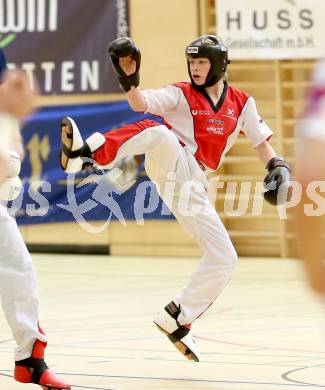 Kickboxen. Schaukampf des Nachwuchses des WKC Velden mit Gerald Zimmermann. Velden, 15.2.2013.
Foto: Kuess 
---
pressefotos, pressefotografie, kuess, qs, qspictures, sport, bild, bilder, bilddatenbank