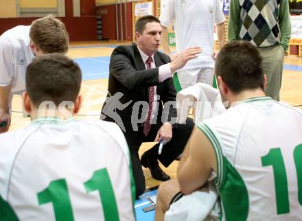 Basketball 2. Bundesliga. KOS Klagenfurt/Celovec gegen Dornbirn Lions.  Trainer Predrag Radovic (KOS). Klagenfurt, am 21.12.2013.
Foto: Kuess
---
pressefotos, pressefotografie, kuess, qs, qspictures, sport, bild, bilder, bilddatenbank