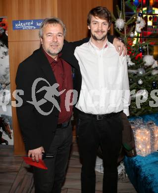 Sportgala. Ehrung Sportler des Jahres. Marjan Velik, Paul Schellander. Velden, 23.12.2013.
Foto: Kuess 
---
pressefotos, pressefotografie, kuess, qs, qspictures, sport, bild, bilder, bilddatenbank