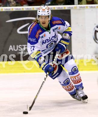 EBEL. Eishockey Bundesliga. KAC gegen VSV. Michael Forney (VSV). Klagenfurt, am 26.12.2013
Foto: Kuess 

---
pressefotos, pressefotografie, kuess, qs, qspictures, sport, bild, bilder, bilddatenbank