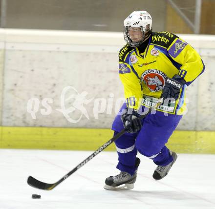 Eishockey. Kaerntner Liga Division I. Tarco Woelfe gegen 1. EHC Althofen. Mark Ettinger (Althofen). Klagenfurt, 26.12.2013.
Foto: Kuess
---
pressefotos, pressefotografie, kuess, qs, qspictures, sport, bild, bilder, bilddatenbank