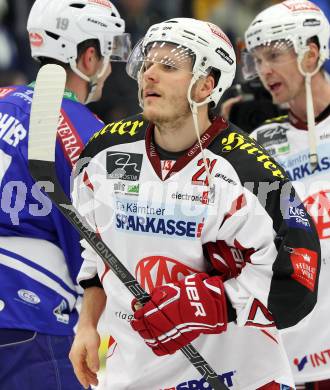 EBEL. Eishockey Bundesliga. EC VSV gegen KAC. Manuel Geier (KAC). Villach, am 28.12.2013.
Foto: Kuess 


---
pressefotos, pressefotografie, kuess, qs, qspictures, sport, bild, bilder, bilddatenbank