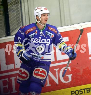 EBEL. Eishockey Bundesliga. EC VSV gegen HDD TELEMACH Olimpija Ljubljana. Torjubel Marco Pewal (VSV). Villach, am 1.1.2014.
Foto: Kuess 


---
pressefotos, pressefotografie, kuess, qs, qspictures, sport, bild, bilder, bilddatenbank