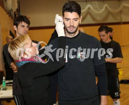 Fussball Bundesliga. Trainingsauftakt RZ Pellets WAC.  Lucas Segovia. Wolfsberg, am 7.1.2014.
Foto: Kuess
---
pressefotos, pressefotografie, kuess, qs, qspictures, sport, bild, bilder, bilddatenbank