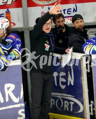 EBEL. Eishockey Bundesliga. EC VSV gegen HC Orli Znojmo. Trainer Hannu Jaervenpaeae (VSV). Villach, am 7.1.2014.
Foto: Kuess 


---
pressefotos, pressefotografie, kuess, qs, qspictures, sport, bild, bilder, bilddatenbank