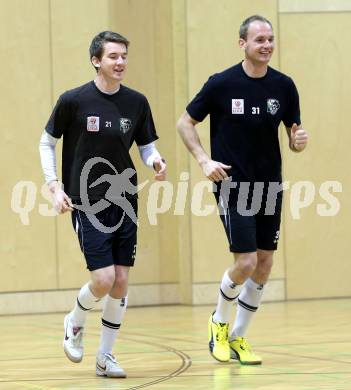 Fussball Bundesliga. Trainingsauftakt RZ Pellets WAC.  Max Friesacher, Alexander Kofler. Wolfsberg, am 7.1.2014.
Foto: Kuess
---
pressefotos, pressefotografie, kuess, qs, qspictures, sport, bild, bilder, bilddatenbank