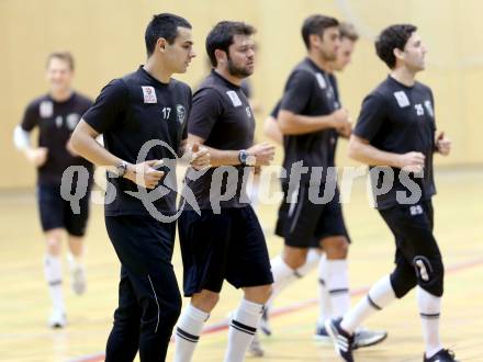 Fussball Bundesliga. Trainingsauftakt RZ Pellets WAC.  Nenad Jovanovic, Nemanja Rnic. Wolfsberg, am 7.1.2014.
Foto: Kuess
---
pressefotos, pressefotografie, kuess, qs, qspictures, sport, bild, bilder, bilddatenbank