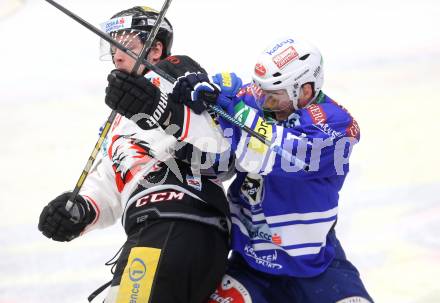 EBEL. Eishockey Bundesliga. EC VSV gegen HC Orli Znojmo. Derek Ryan (VSV), Ondrej Fiala (Znaim). Villach, am 7.1.2014.
Foto: Kuess
---
pressefotos, pressefotografie, kuess, qs, qspictures, sport, bild, bilder, bilddatenbank