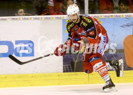 EBEL. Eishockey Bundesliga. KAC gegen HC TWK Innsbruck Die Haie. Paul Schellander (KAC). Klagenfurt, am 10.1.2014.
Foto: Kuess 

---
pressefotos, pressefotografie, kuess, qs, qspictures, sport, bild, bilder, bilddatenbank