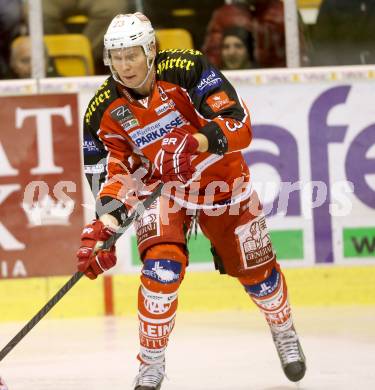 EBEL. Eishockey Bundesliga. KAC gegen HC TWK Innsbruck Die Haie. Mike Siklenka (KAC). Klagenfurt, am 10.1.2014.
Foto: Kuess 

---
pressefotos, pressefotografie, kuess, qs, qspictures, sport, bild, bilder, bilddatenbank