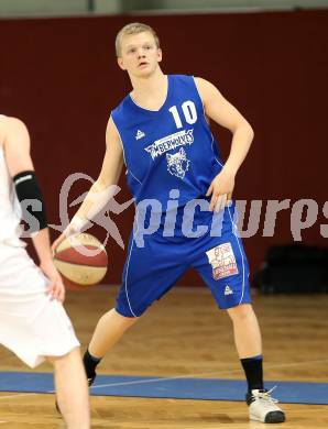 Basketball 2. Bundesliga. Woerthersee Piraten gegen Vienna D.C. Timberwolves. Claudio Vancura  (Vienna). Klagenfurt, am 11.1.2014.
Foto: Kuess
---
pressefotos, pressefotografie, kuess, qs, qspictures, sport, bild, bilder, bilddatenbank