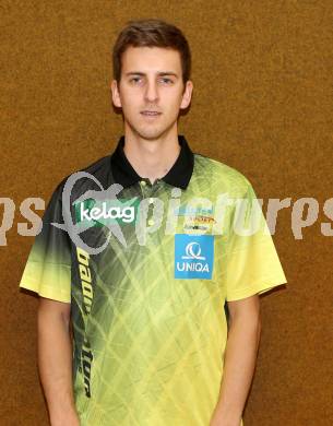 Badminton Bundesliga. ASKOE kelag Kaernten . Portrait.  Stefan Wrulich (KÃ¤rnten). Klagenfurt, 11.1.2014.
Foto: Kuess
---
pressefotos, pressefotografie, kuess, qs, qspictures, sport, bild, bilder, bilddatenbank