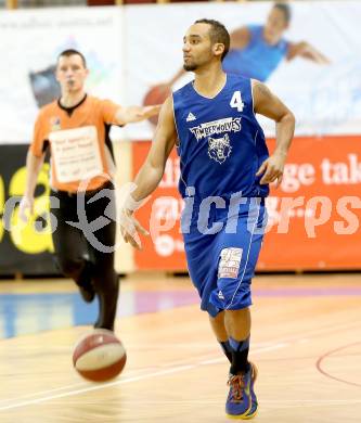 Basketball 2. Bundesliga. Woerthersee Piraten gegen Vienna D.C. Timberwolves.  Terence Aryee (Vienna). Klagenfurt, am 11.1.2014.
Foto: Kuess
---
pressefotos, pressefotografie, kuess, qs, qspictures, sport, bild, bilder, bilddatenbank