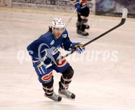 EBEL. Erste Bank Eishockey Bundesliga. Training VSV.  Eric Hunter. Spittal, am 16.1.2014.
Foto: Kuess
---
pressefotos, pressefotografie, kuess, qs, qspictures, sport, bild, bilder, bilddatenbank