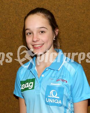 Badminton Bundesliga. ASKOE kelag Kaernten. Nachwuchs.  Alina Schatzmayr. Klagenfurt, 14.1.2014.
Foto: Kuess 
---
pressefotos, pressefotografie, kuess, qs, qspictures, sport, bild, bilder, bilddatenbank