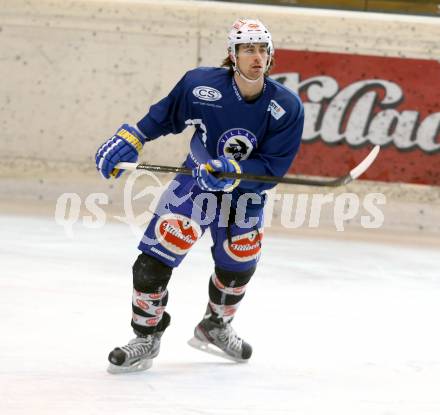 EBEL. Erste Bank Eishockey Bundesliga. Training VSV.  Eric Hunter. Spittal, am 16.1.2014.
Foto: Kuess
---
pressefotos, pressefotografie, kuess, qs, qspictures, sport, bild, bilder, bilddatenbank