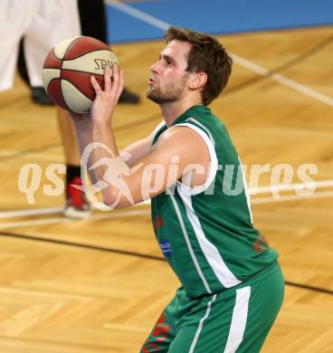 Basketball 2. Bundesliga. KOS Klagenfurt/Celovec gegen BK Mattersburg Rocks. David Jandl (Mattersburg). Klagenfurt, am 18.1.2014.
Foto: Kuess
---
pressefotos, pressefotografie, kuess, qs, qspictures, sport, bild, bilder, bilddatenbank